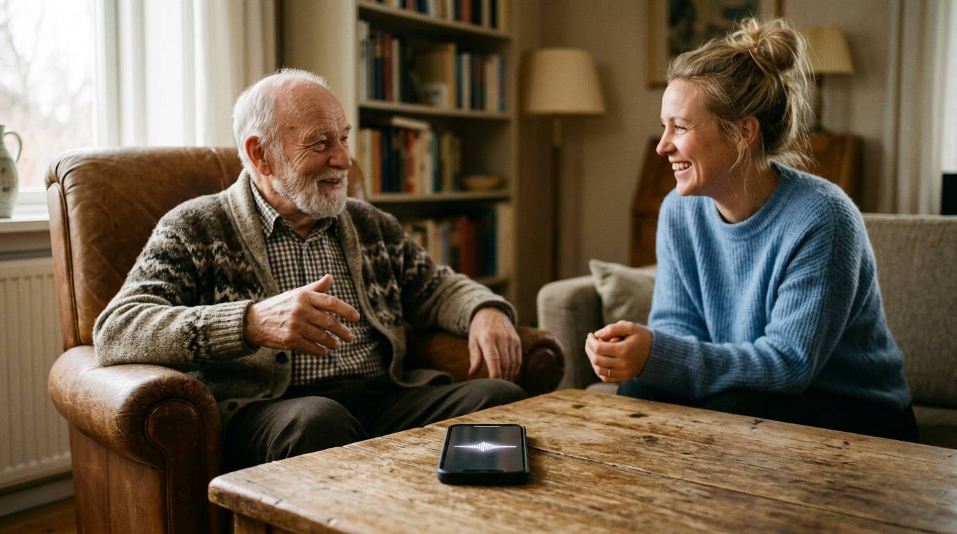 How to Interview Grandparents on Tape? 7 Tips for a Natural Conversation