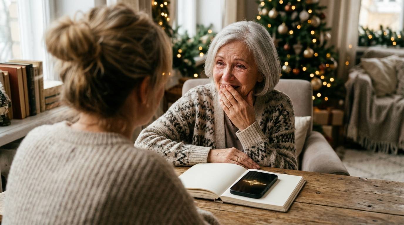 An Intangible Christmas Gift for Parents: Recording Their Life Story