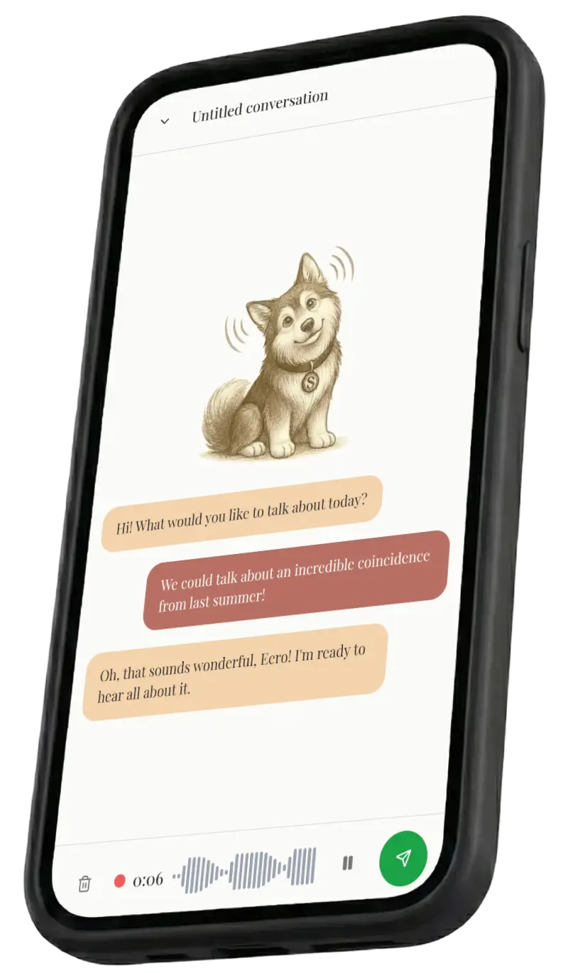 Sanota recording view